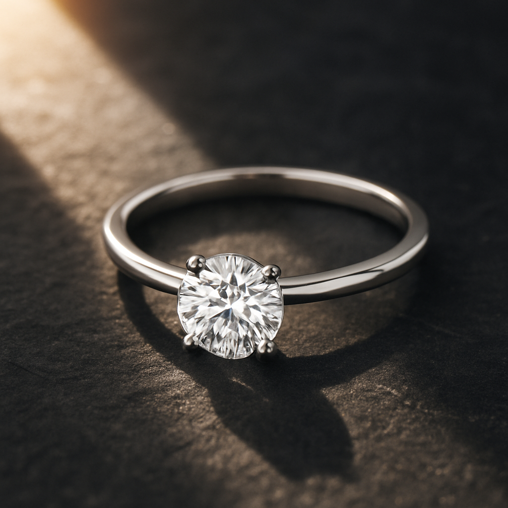 Rianne Classic Round Solitaire Ring