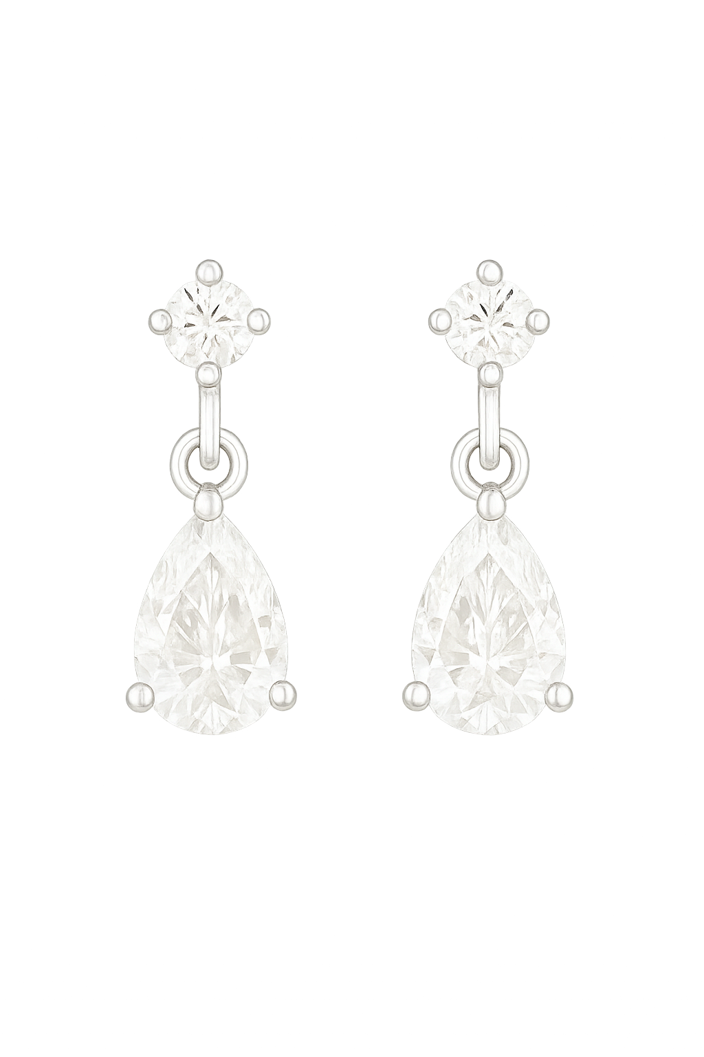 Rianne Baguette Diamond Linear Drops