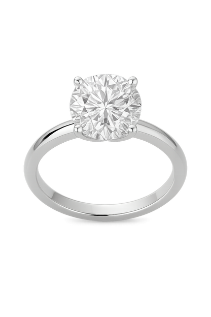Rianne Classic Round Solitaire Ring