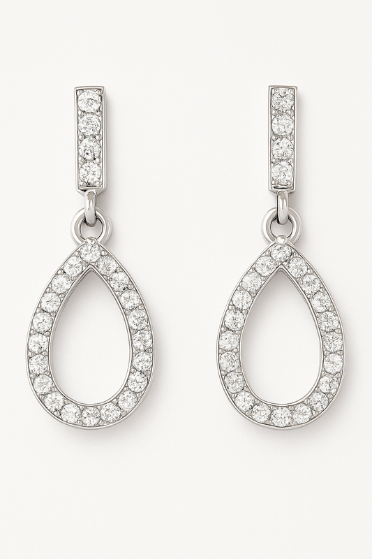 Rianne Pear & Round Dual Drops