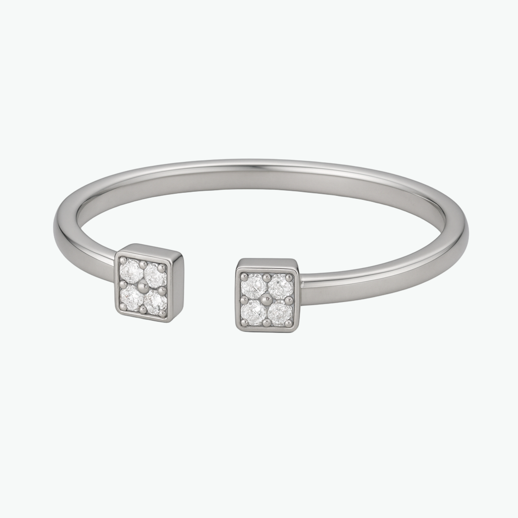 RIANNE Dual Square Bangle