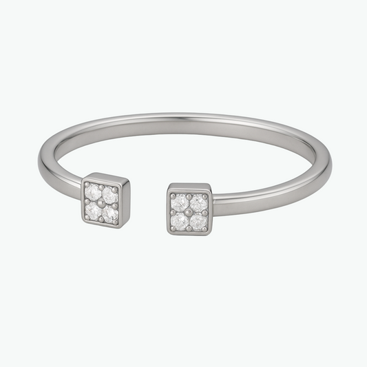 RIANNE Dual Square Bangle