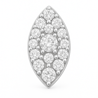 Rianne Marquise Diamond Cluster Nosepin