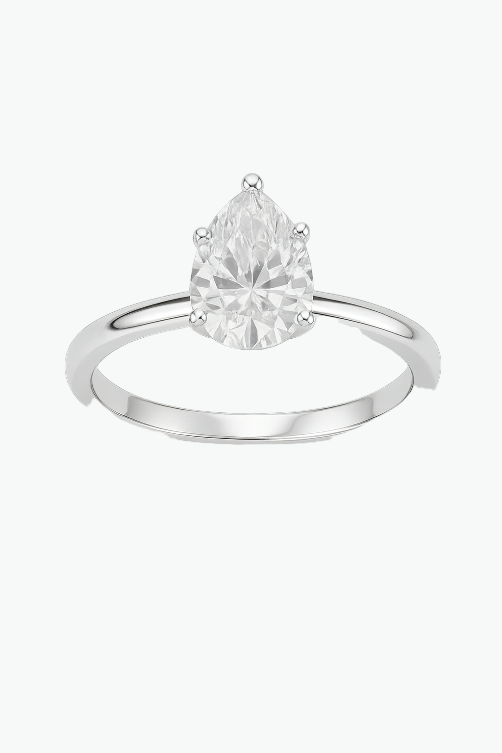 Rianne Pear Solitaire Ring
