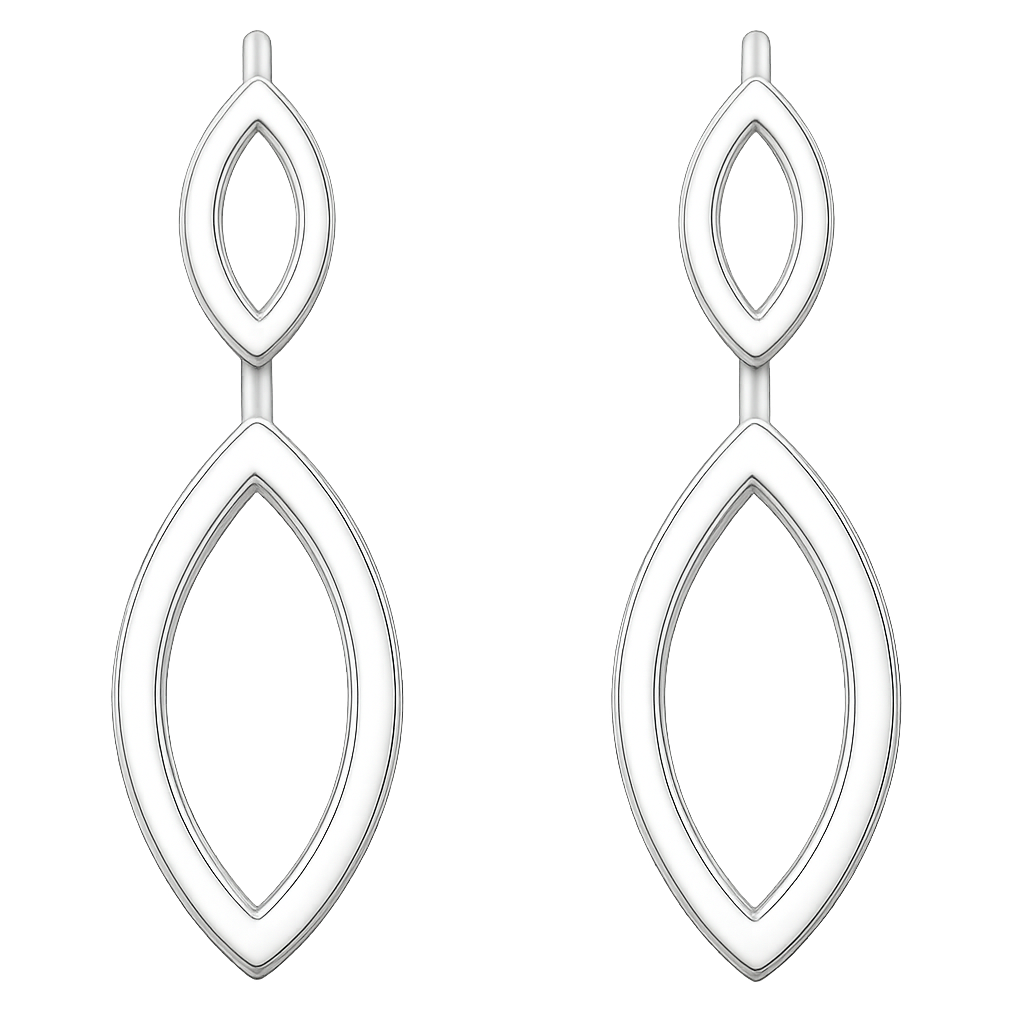 Rianne Pear Solitaire Studs