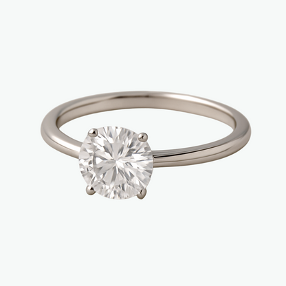 Rianne Classic Round Solitaire Ring