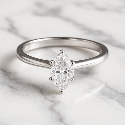 Rianne Marquise Solitaire Ring