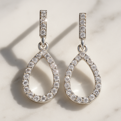 Rianne Pear & Round Dual Drops