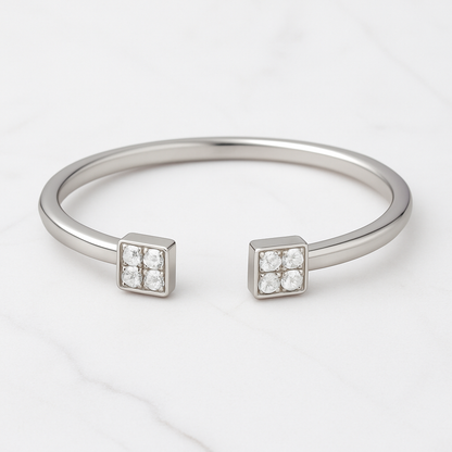 RIANNE Dual Square Bangle