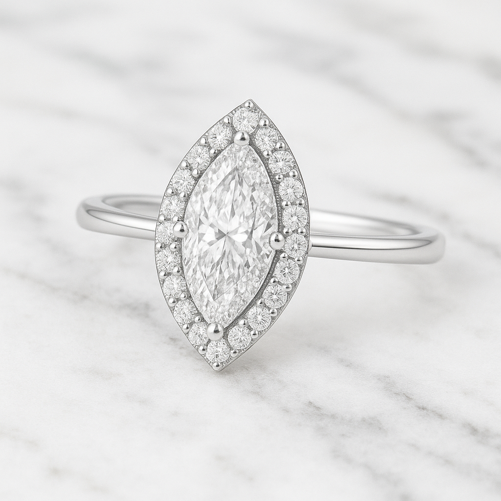 Rianne Marquise Halo Ring