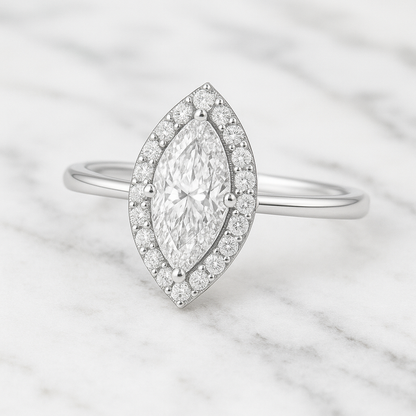 Rianne Marquise Halo Ring