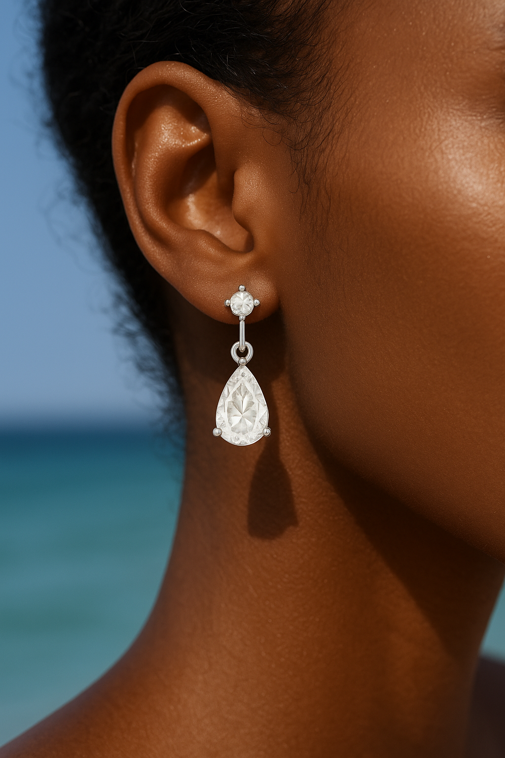 Rianne Baguette Diamond Linear Drops