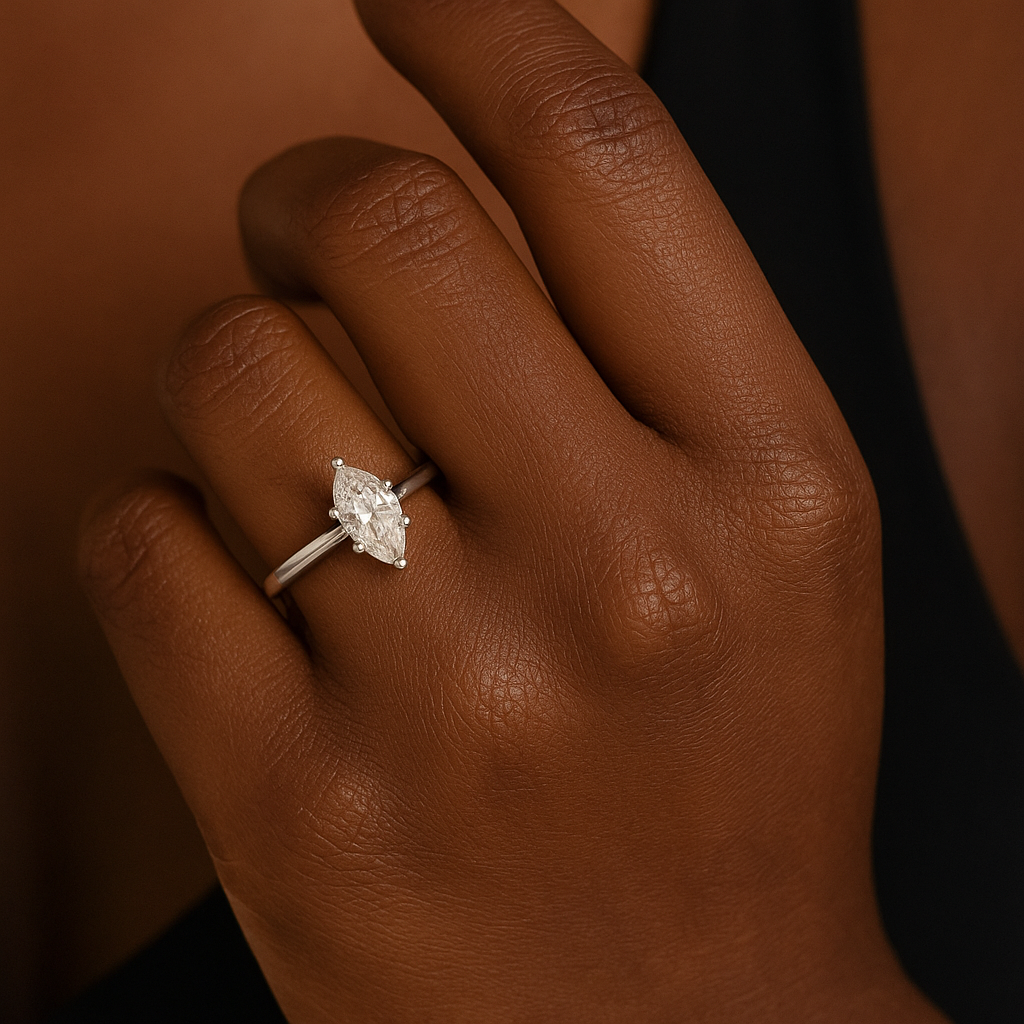 Rianne Marquise Solitaire Ring