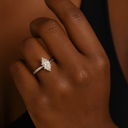 Rianne Marquise Solitaire Ring