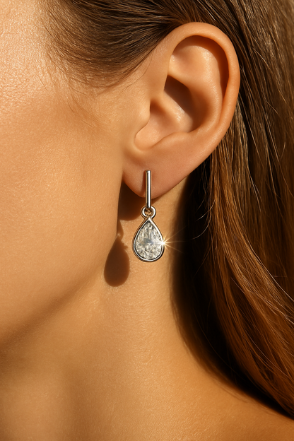 Rianne Classic Teardrop Diamond Earrings