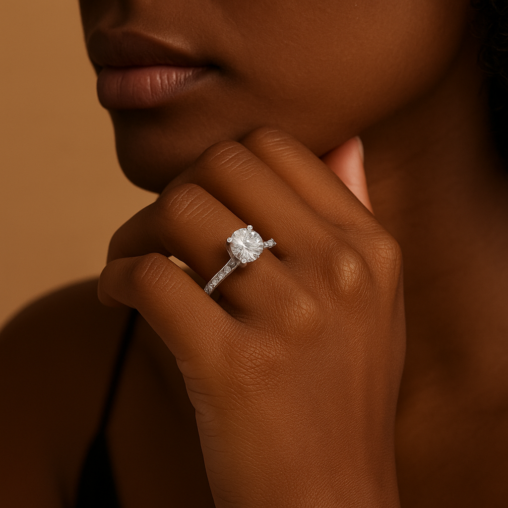 Rianne Classic Split Shank Solitaire Ring