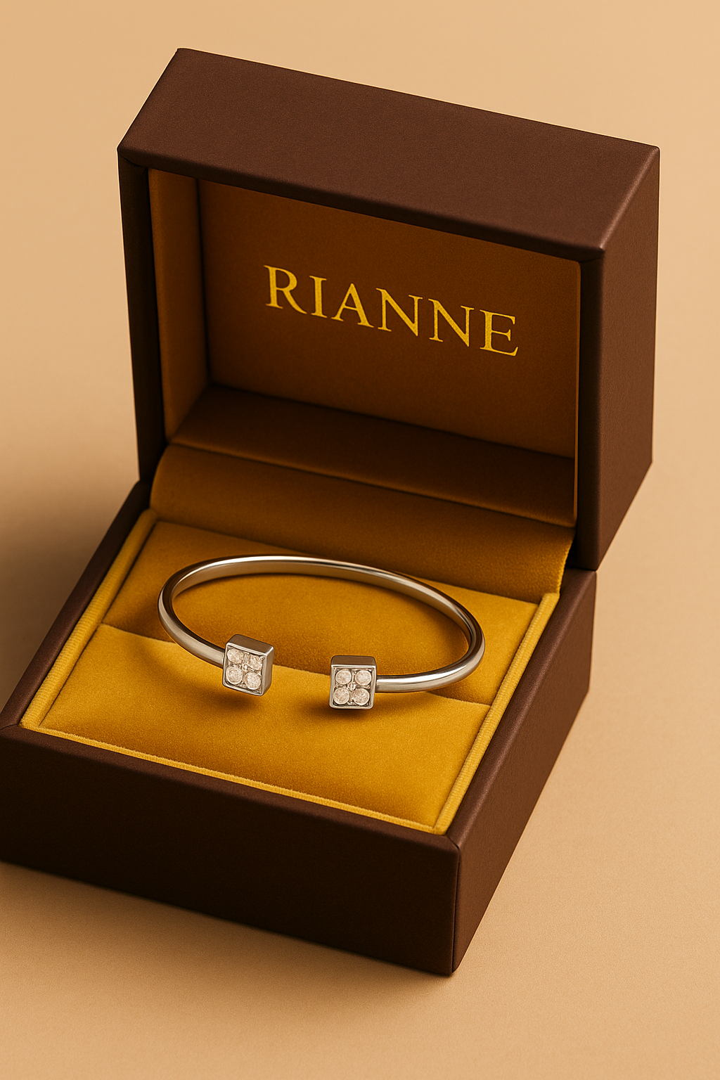 RIANNE Dual Square Bangle