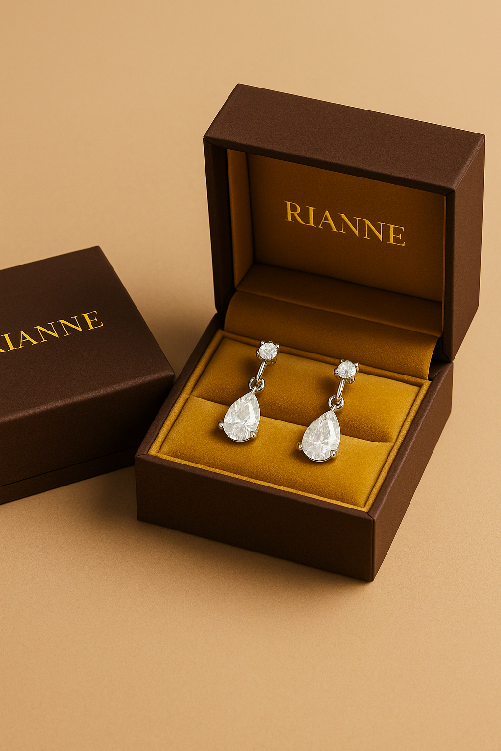 Rianne Baguette Diamond Linear Drops