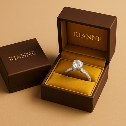 Rianne Classic Split Shank Solitaire Ring