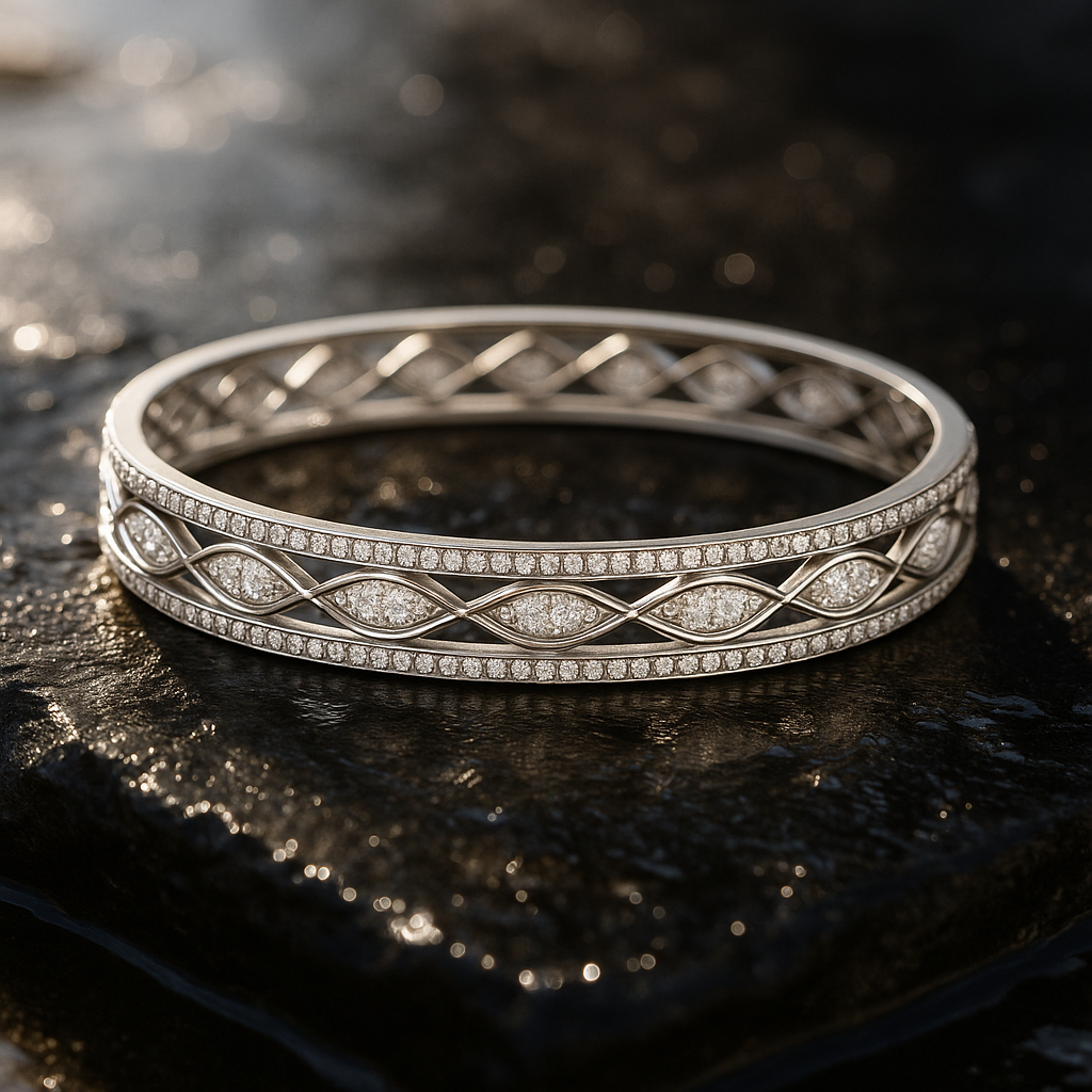 RIANNE Infinity Diamond Bangle