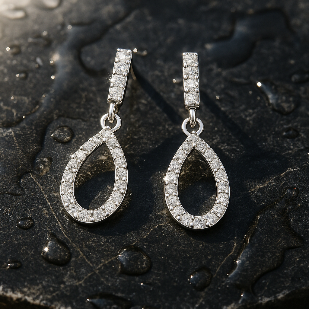 Rianne Pear & Round Dual Drops