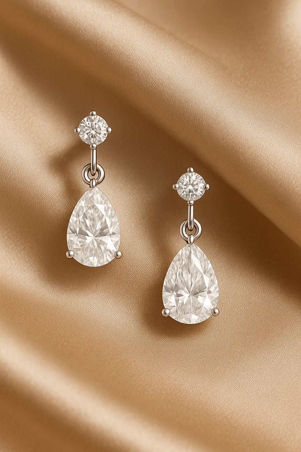 Rianne Baguette Diamond Linear Drops