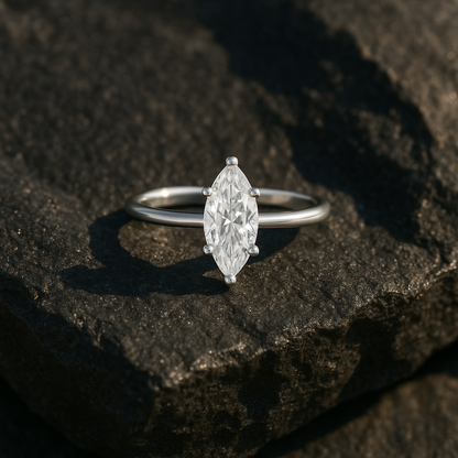 Rianne Marquise Solitaire Ring
