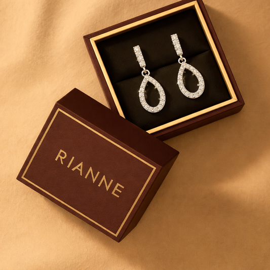 Rianne Pear & Round Dual Drops