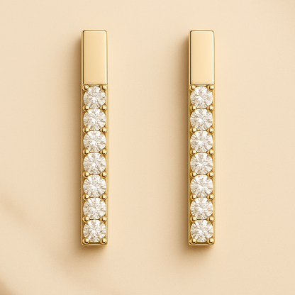 Rianne Linear Bar Studs